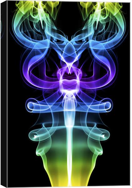 Smoke Photography #30 Canvas Print by Louise Wagstaff