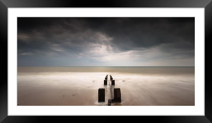 Sea View Framed Mounted Print by Simon Wrigglesworth