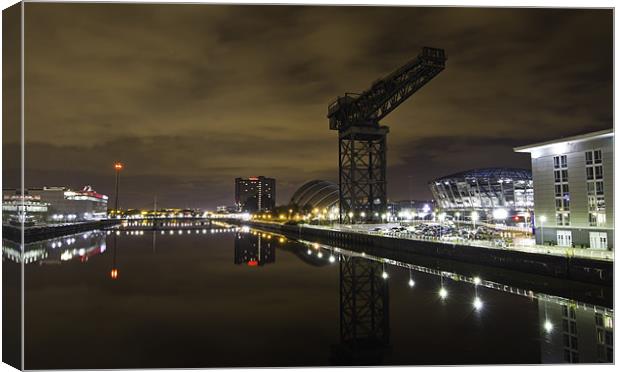 The Finnieston Crane, Glasgow Canvas Print by Buster Brown