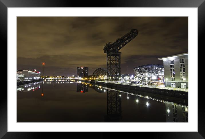 The Finnieston Crane, Glasgow Framed Mounted Print by Buster Brown