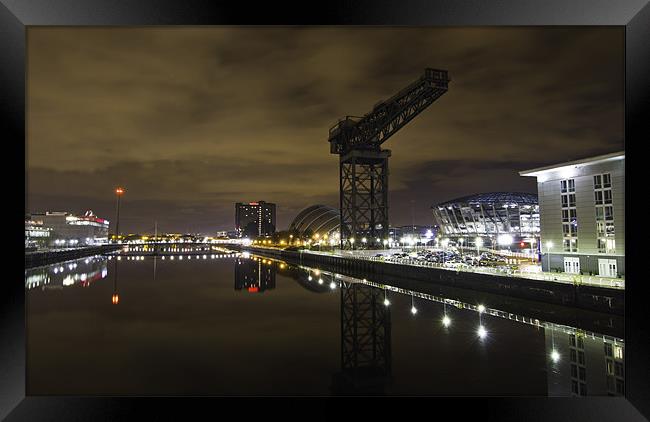 The Finnieston Crane, Glasgow Framed Print by Buster Brown
