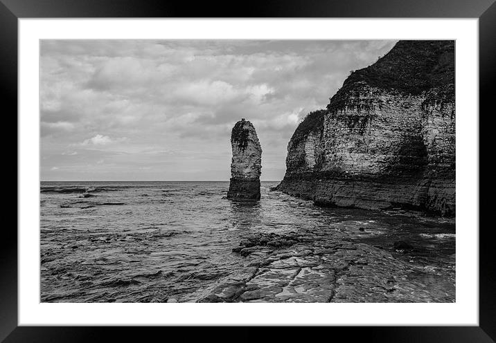 flamborough head Framed Mounted Print by Andrew Rotherham