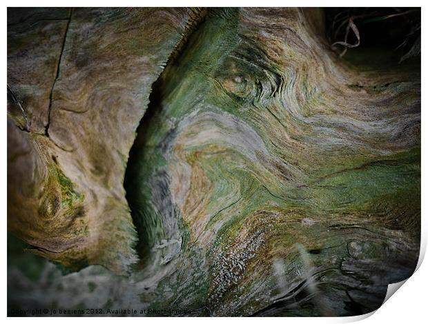 tree abstract Print by Jo Beerens
