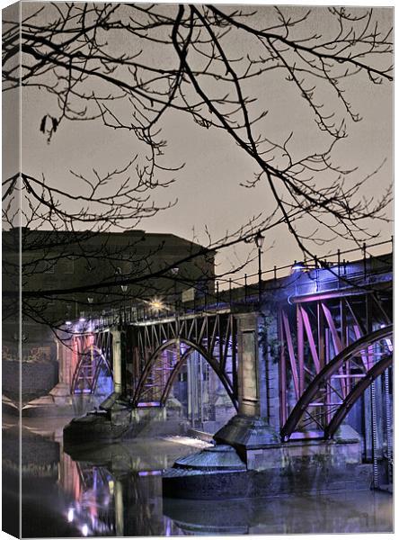 The River Clyde Canvas Print by Tommy Reilly
