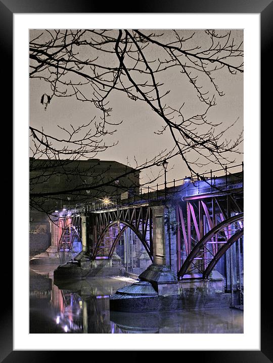 The River Clyde Framed Mounted Print by Tommy Reilly