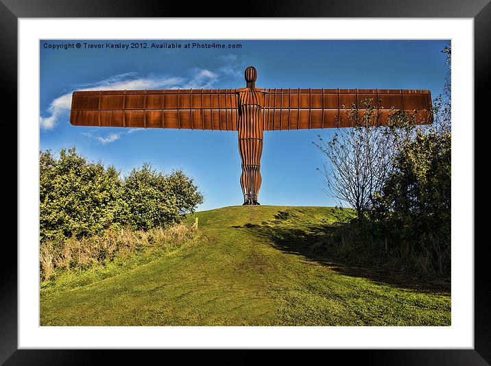 Welcome to the North Framed Mounted Print by Trevor Kersley RIP