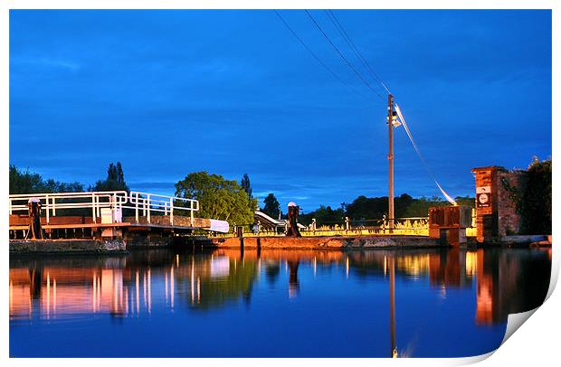Stourport Basin Print by graham young