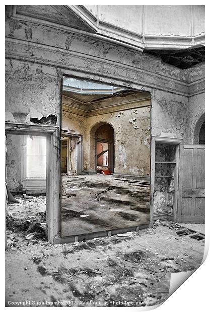 DERELICT REFLECTIONS Print by Rob Toombs