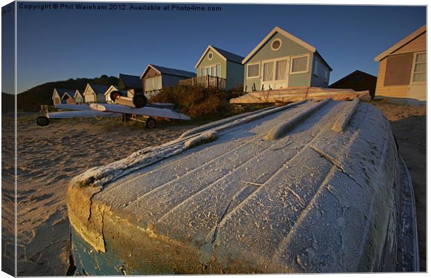 A Frosty Bottom Canvas Print by Phil Wareham