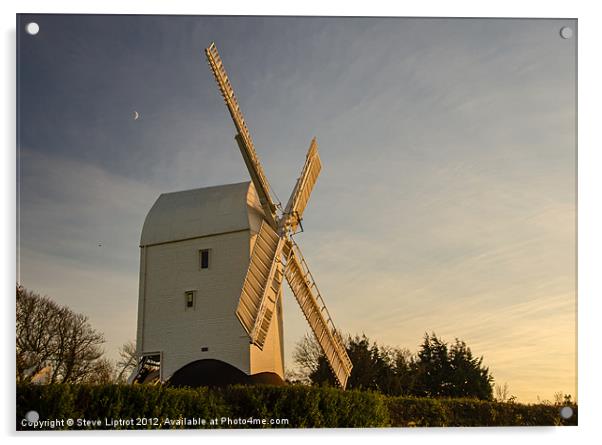Clayton Windmill Acrylic by Steve Liptrot