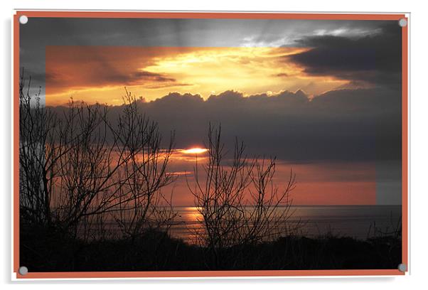 Composite Sunset  Acrylic by james balzano, jr.