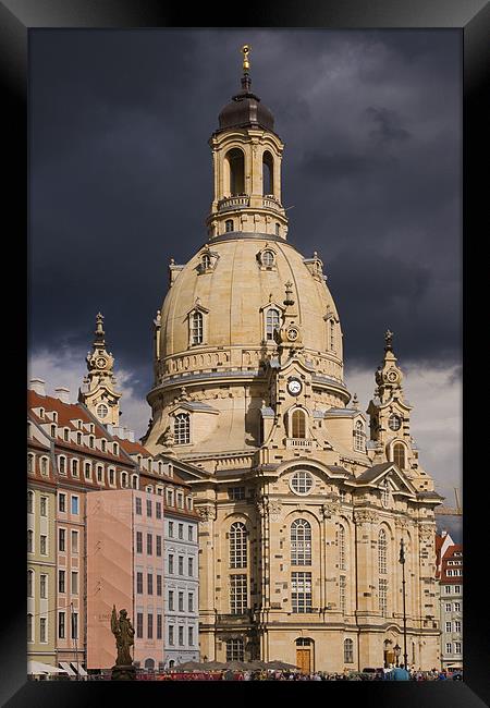 Frauenkirche Dresden Framed Print by Thomas Schaeffer