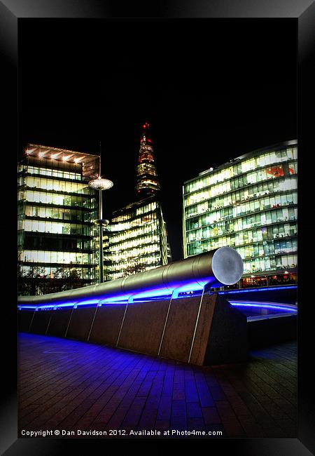 Shard from Scoop Framed Print by Dan Davidson