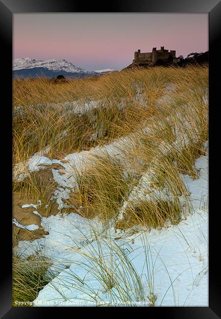 Harlech castle winter 2010 Framed Print by Rory Trappe