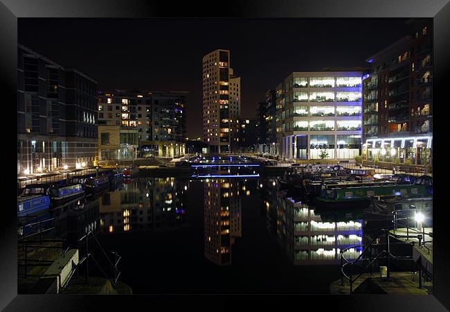 Clarence Dock, Leeds - Colour Version Framed Print by Sandi-Cockayne ADPS