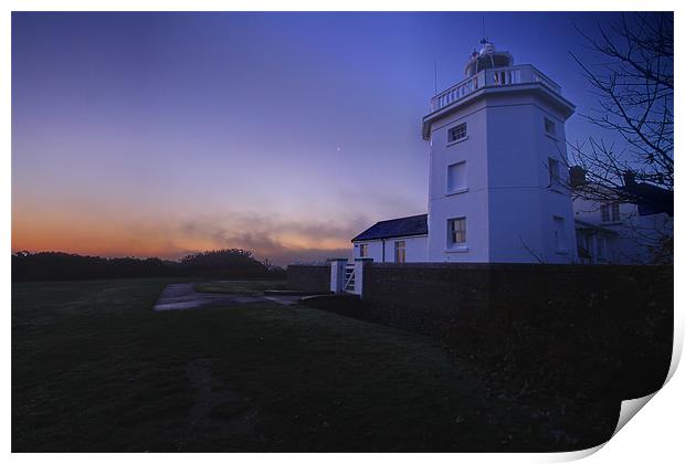 Trinity House Lighthouse Print by David French
