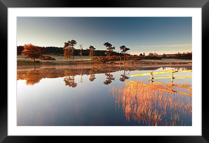 Knapps Loch Sunrise Framed Mounted Print by Grant Glendinning