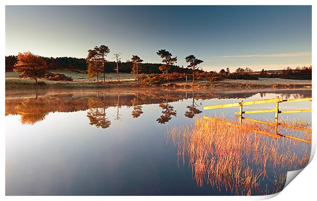 Knapps Loch Sunrise Print by Grant Glendinning