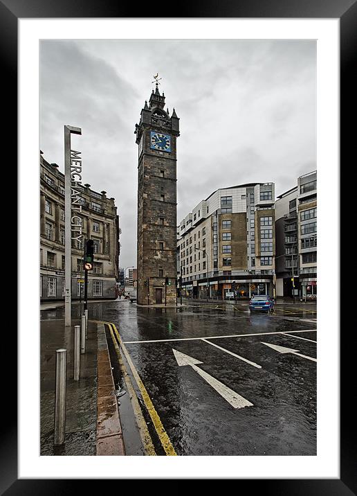 Merchant City Framed Mounted Print by Sam Smith