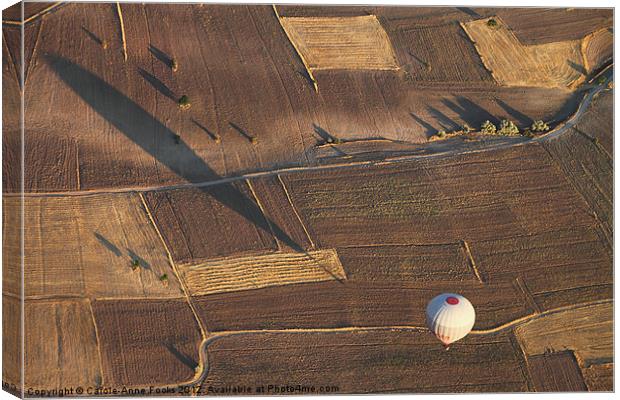 Ballooning Goreme Turkey Canvas Print by Carole-Anne Fooks