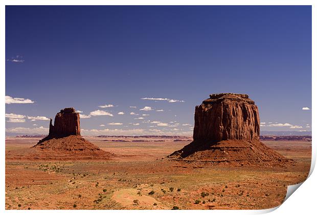 Monument Valley Print by Thomas Schaeffer