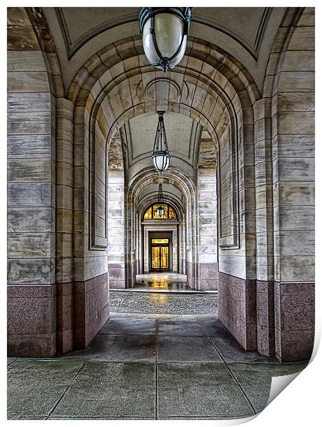 City Chambers Print by Sam Smith