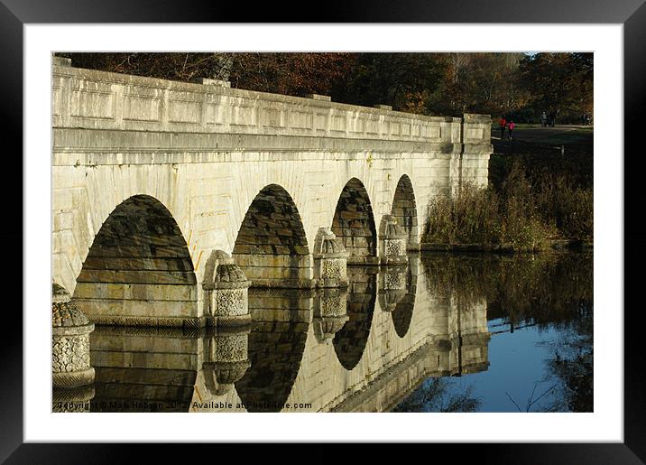 Reflected Arches Framed Mounted Print by Mark Hobson