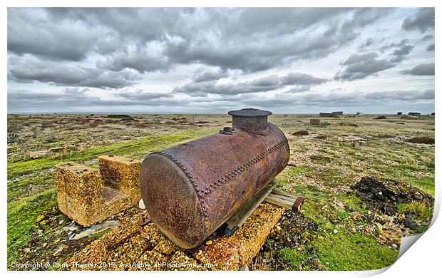 A Dungeness Relic Print by Chris Thaxter