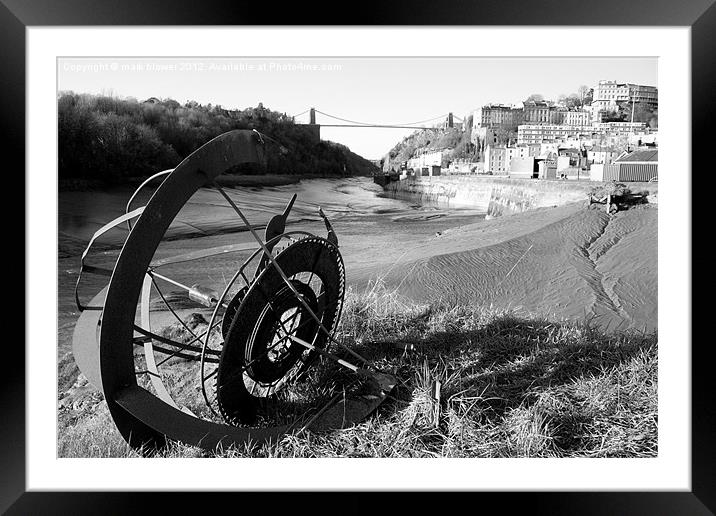 Cumberland Basin Framed Mounted Print by mark blower