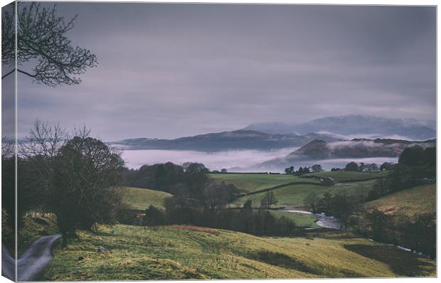 ambleside Canvas Print by Dave Brownlee