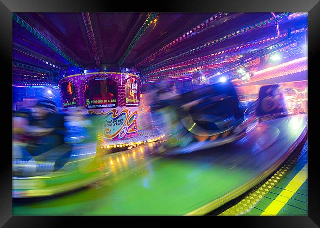 Waltzers Framed Print by Tracey Whitefoot