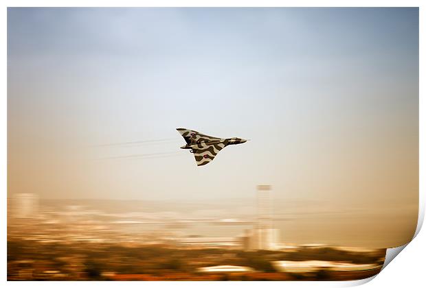 The mighty Vulcan. Print by David Saunders