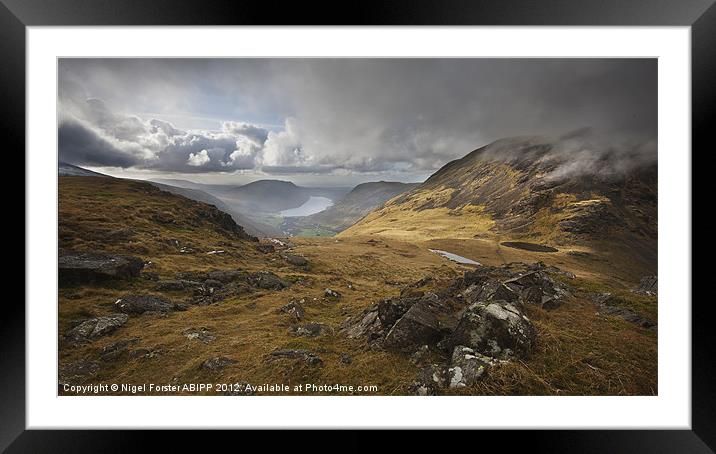 Ennerdale landscape Framed Mounted Print by Creative Photography Wales