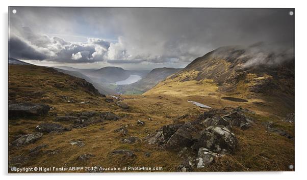 Ennerdale landscape Acrylic by Creative Photography Wales