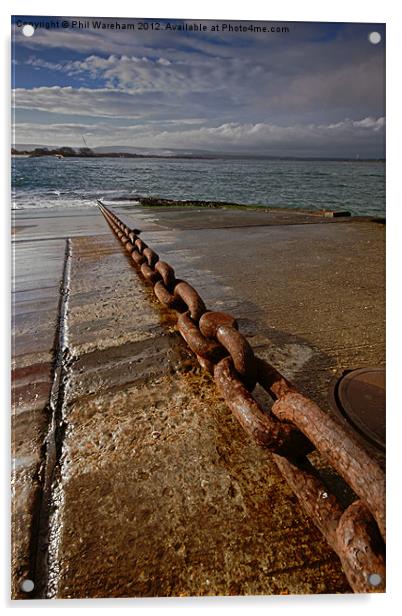 Ferry Chain Acrylic by Phil Wareham