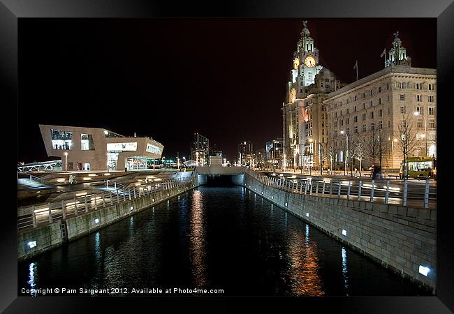 Liverpool Framed Print by Pam Sargeant