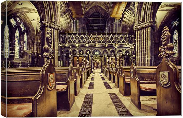 Glasgow Cathedral Canvas Print by Sam Smith