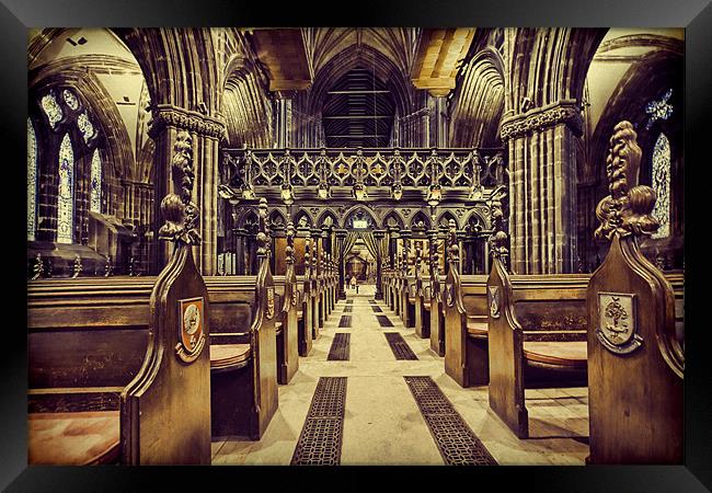 Glasgow Cathedral Framed Print by Sam Smith