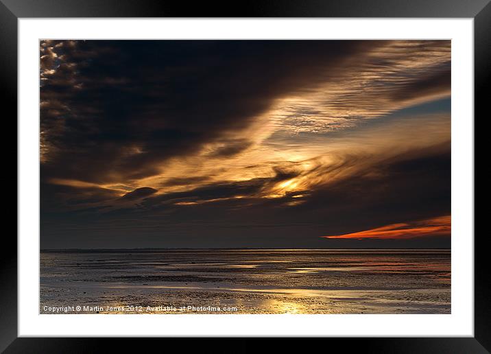 Storm Brewing Framed Mounted Print by K7 Photography