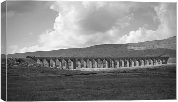 The Ribblehead Viaduct Canvas Print by Peter Carroll