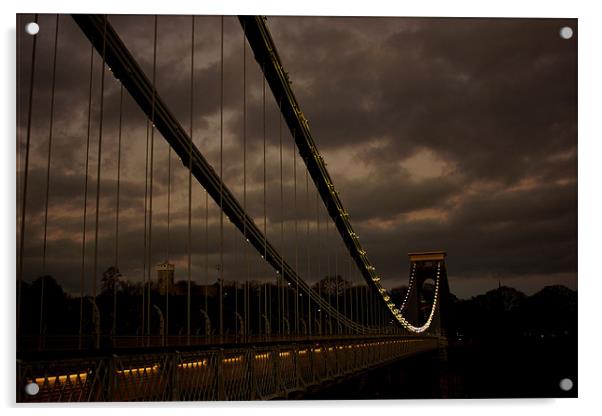 Clifton Suspension Bridge Acrylic by jon betts