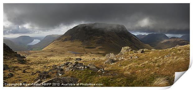 Kirk Fell cloud Print by Creative Photography Wales