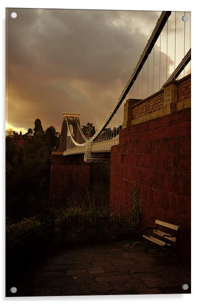 Clifton Suspension Bridge Acrylic by jon betts