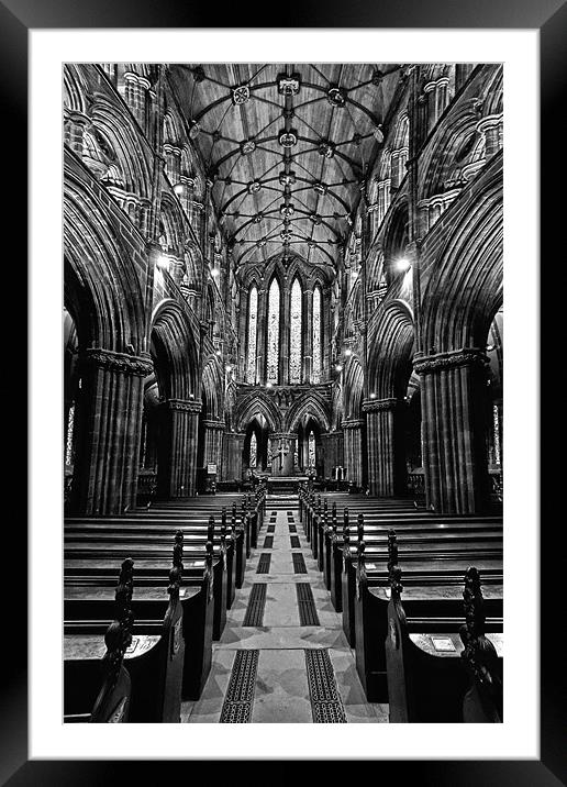 Cathedral Framed Mounted Print by Sam Smith