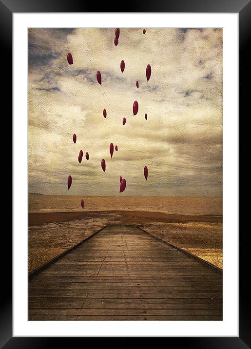 Floating Free Framed Mounted Print by Dawn Cox