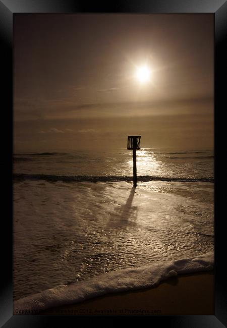 Sun Sea and Sand Framed Print by Phil Wareham