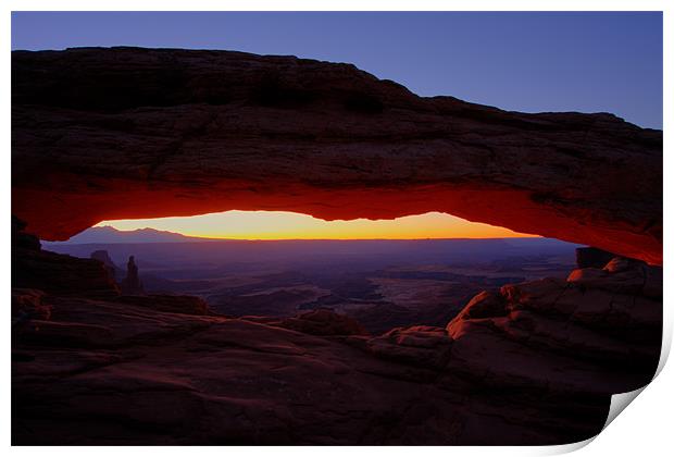 Mesa Arch Sunrise Print by Thomas Schaeffer