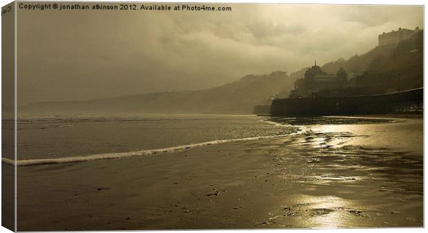 Scarborough Spa Complex Canvas Print by jonathan atkinson