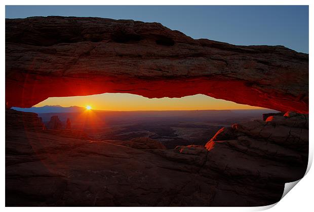 Mesa Arch Sunrise II Print by Thomas Schaeffer