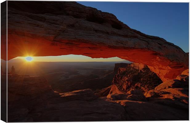 Mesa Arch Sunrise III Canvas Print by Thomas Schaeffer
